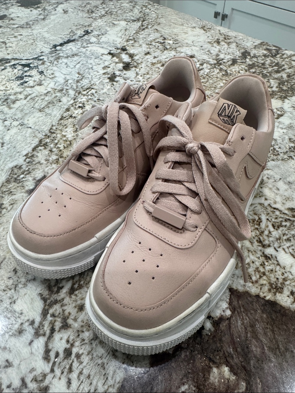 Nike Low-Top Sneakers in Blush Pink